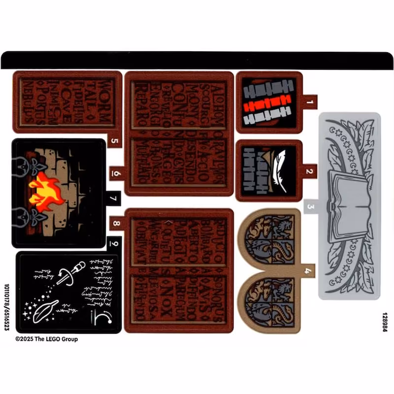 Sticker Sheet for Set 76442 - (10110178/6516523)