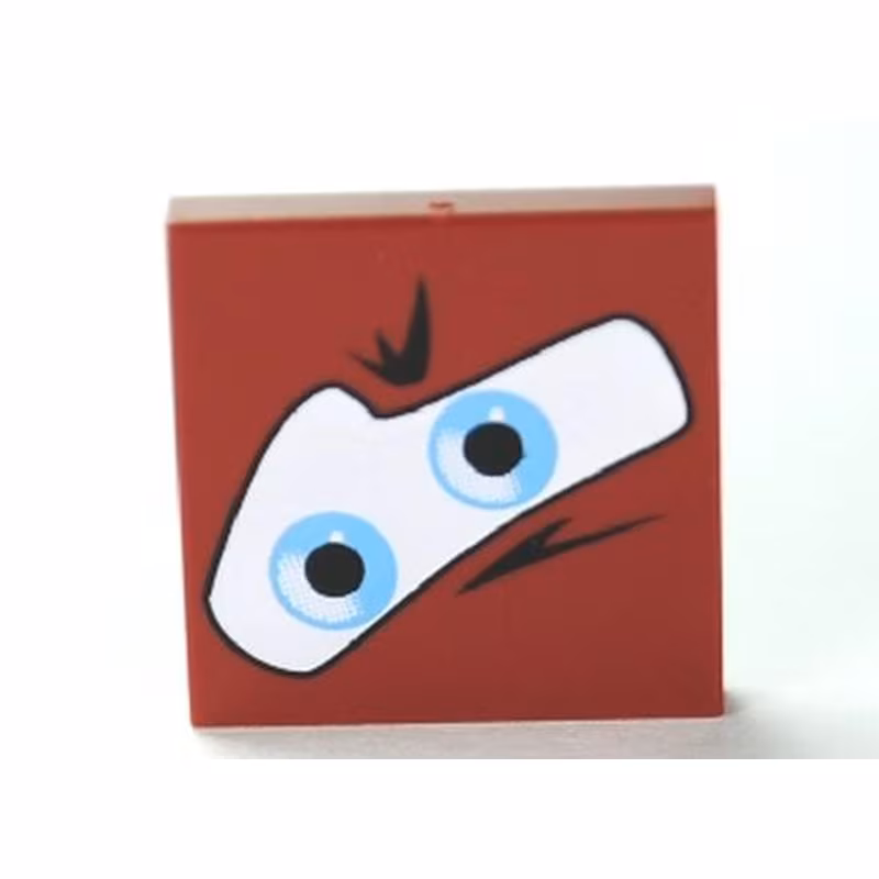 Tile 2 x 2 with Blue Eyes on White Background Pattern Tile 2 x 2 with Blue Eyes on White Background Pattern