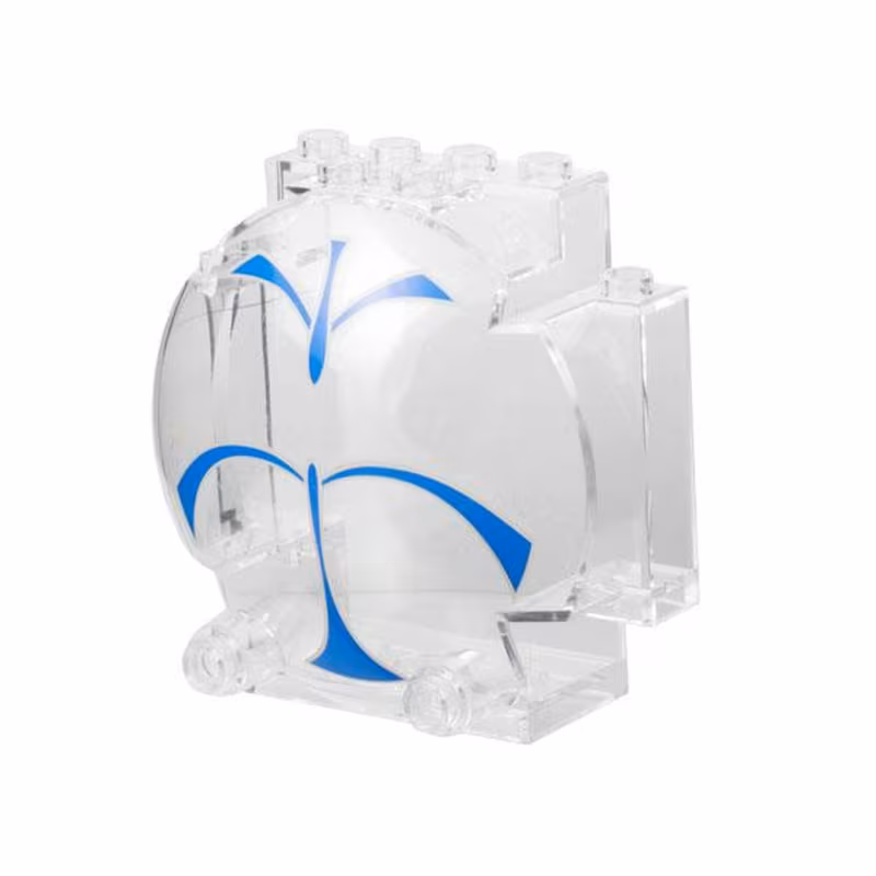 Windscreen 3 x 6 x 5 Bubble with SW Blue Forcefield Pattern