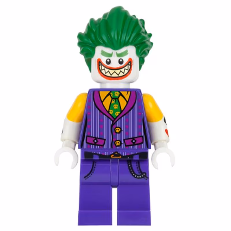 The Joker - Striped Vest, Shirtsleeves, Smile with Pointed Teeth Grin