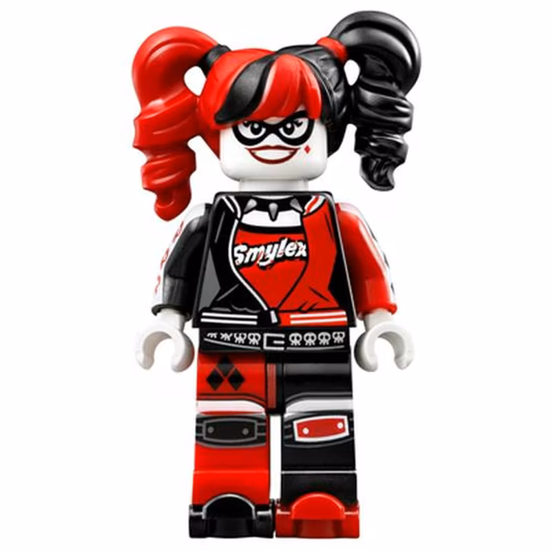 Harley Quinn - Pigtails, Black Eye Mask, Roller Skates