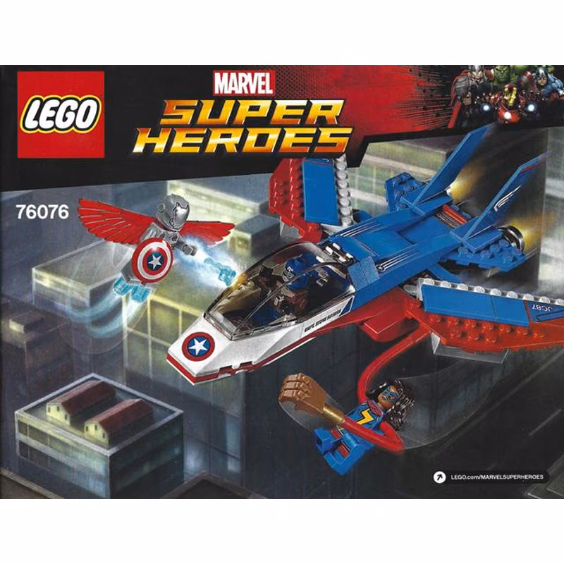 Captain America Jet Pursuit