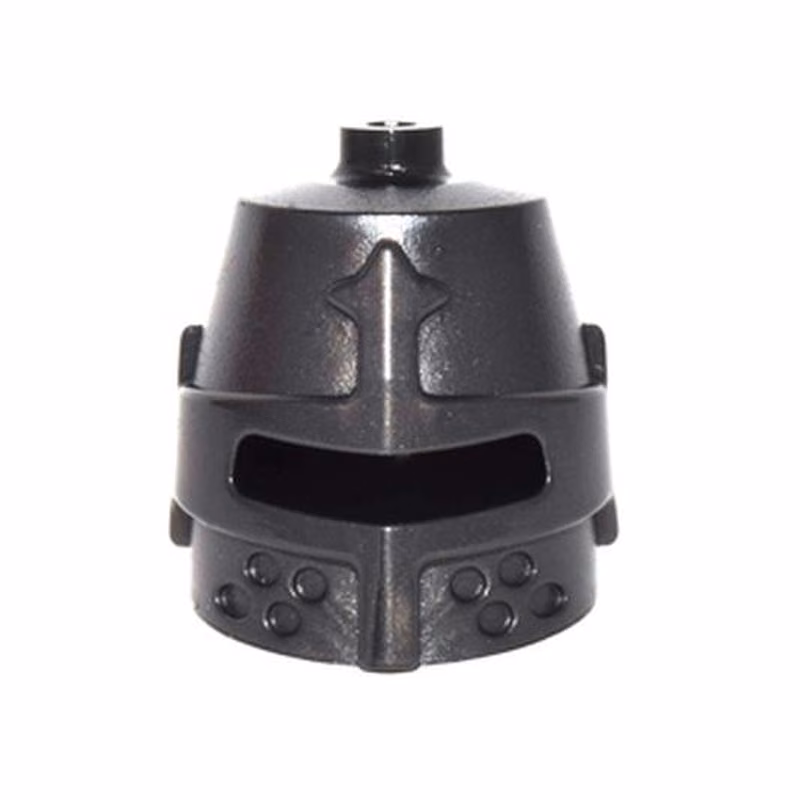 Minifigure, Headgear Helmet Castle Closed with Eye Slit Minifigure, Headgear Helmet Castle Closed with Eye Slit