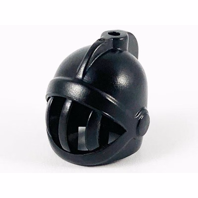 Minifigure, Headgear Helmet Castle with Fixed Face Grille Minifigure, Headgear Helmet Castle with Fixed Face Grille