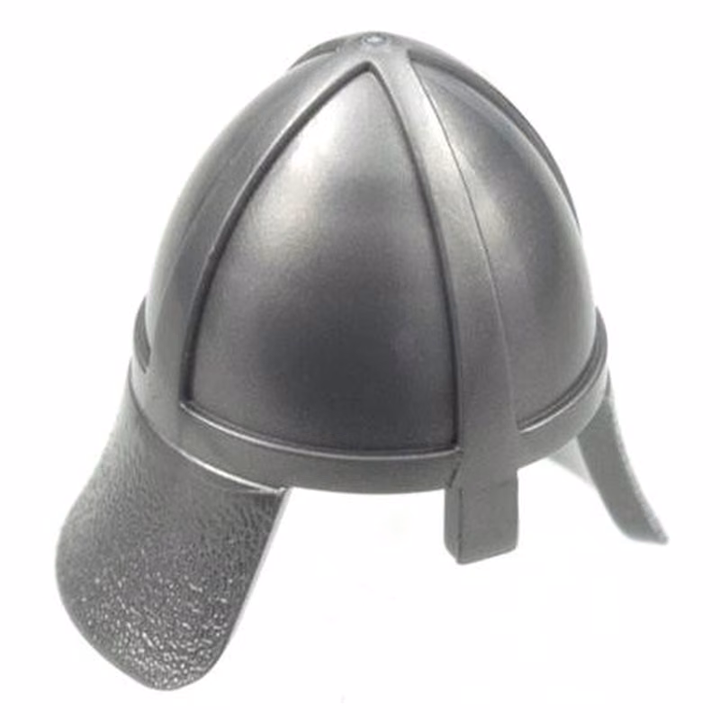 Minifigure, Headgear Helmet Castle with Neck Protector Minifigure, Headgear Helmet Castle with Neck Protector