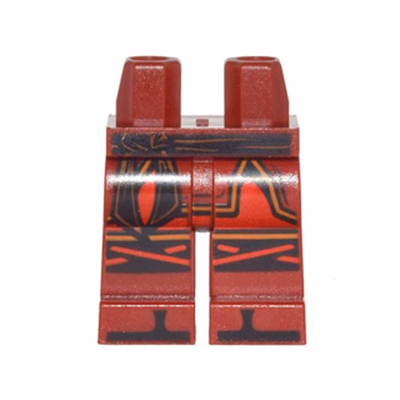 Hips and Legs with Black Sash, Armor, Red Knee Straps and Black Zoris Pattern Hips and Legs with Black Sash, Armor, Red Knee Straps and Black Zoris Pattern