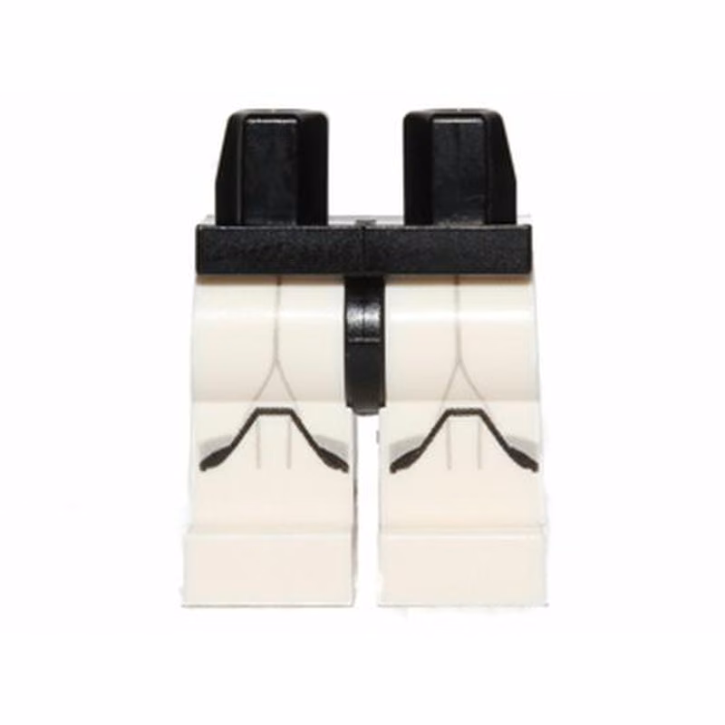 Hips and White Legs with SW Clone Trooper and Black Markings Pattern Hips and White Legs with SW Clone Trooper and Black Markings Pattern