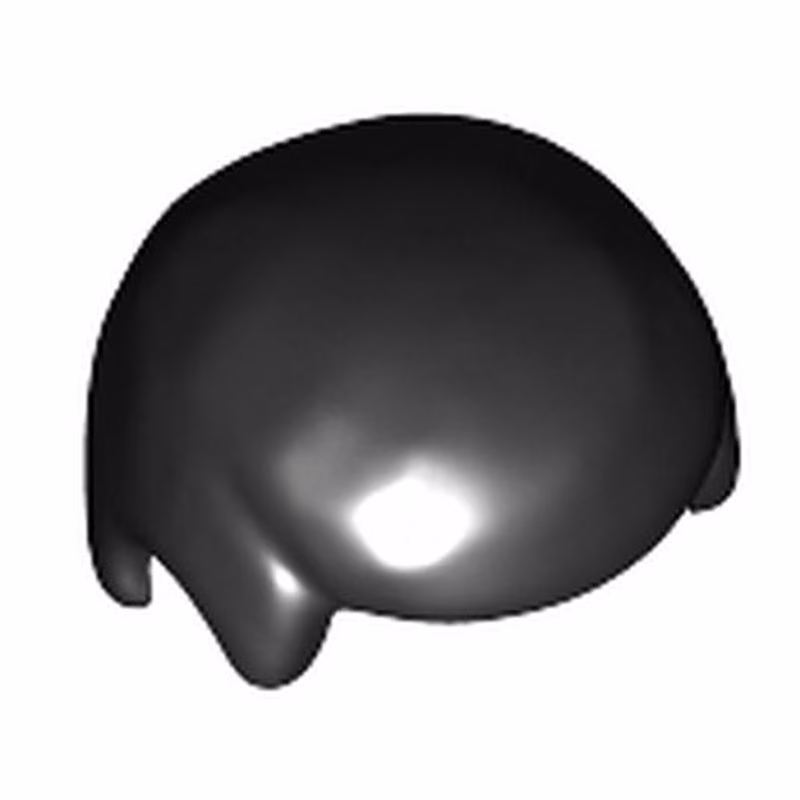 Minifigure, Hair Male Smooth Minifigure, Hair Male Smooth