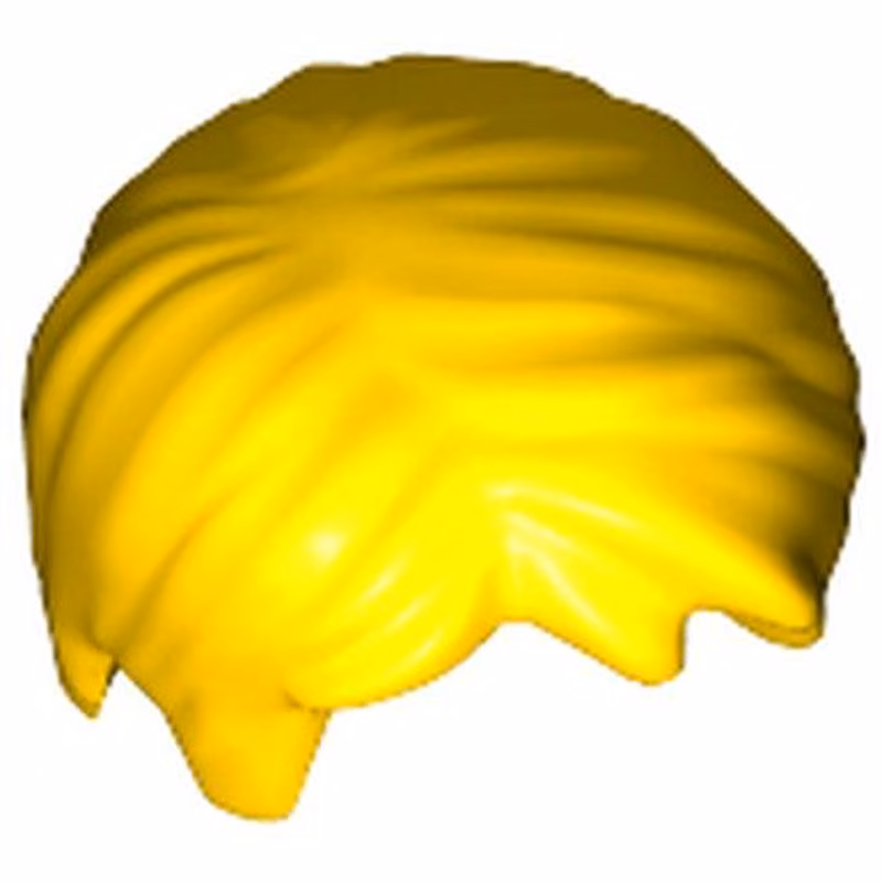 Minifigure, Hair Short Tousled with Side Part