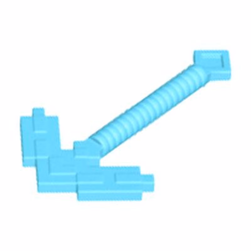 Minifigure, Utensil Pickaxe Pixelated (Minecraft) Minifigure, Utensil Pickaxe Pixelated (Minecraft)