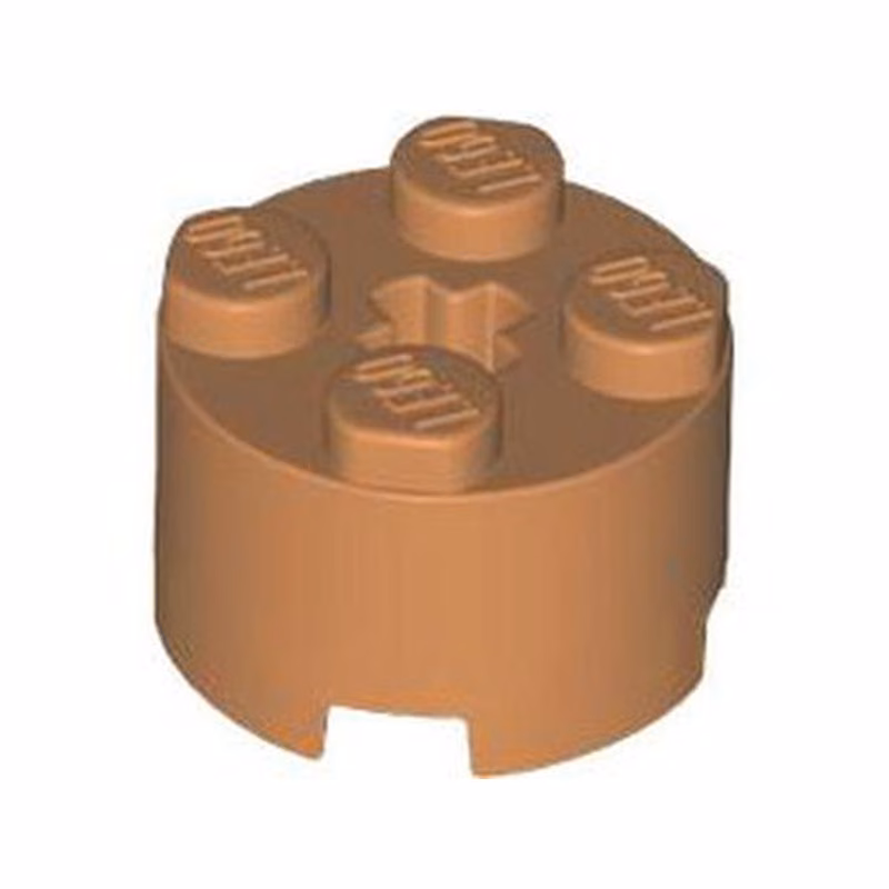 Brick, Round 2 x 2 with Axle Hole