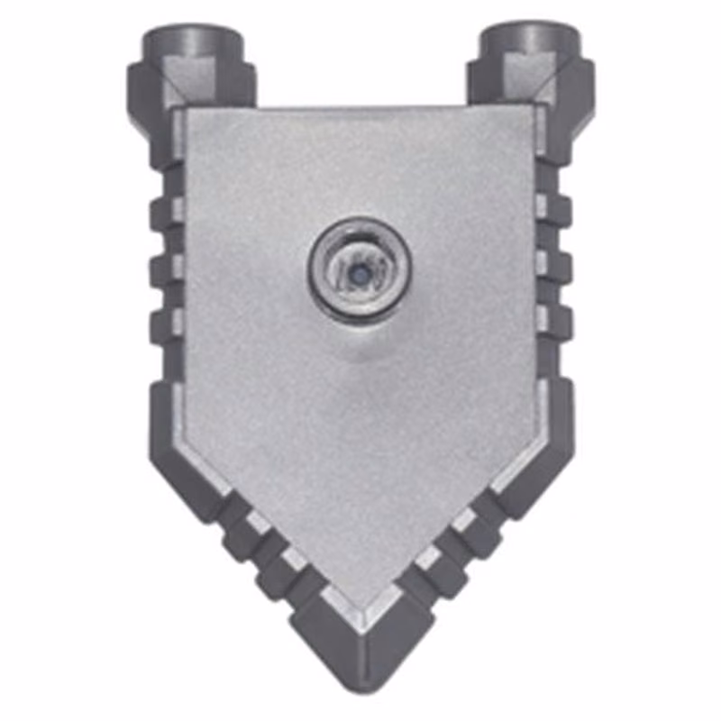 Minifigure, Shield Pentagonal with Grooved Edges