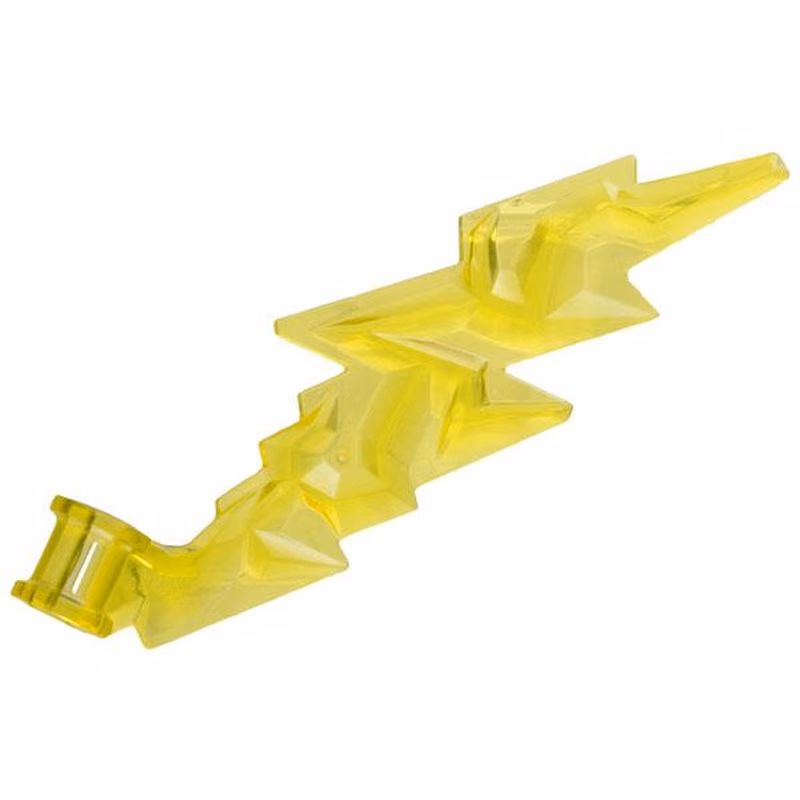 Wave Angular Lightning Bolt with Axle Hole Wave Angular Lightning Bolt with Axle Hole