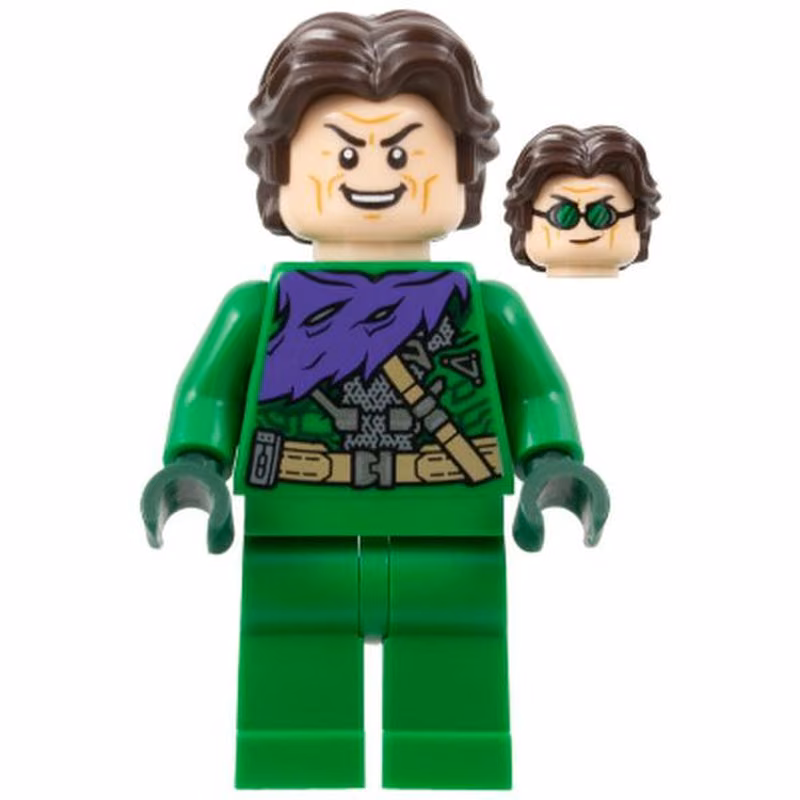 Green Goblin - Green Outfit without Mask, Dark Brown Hair