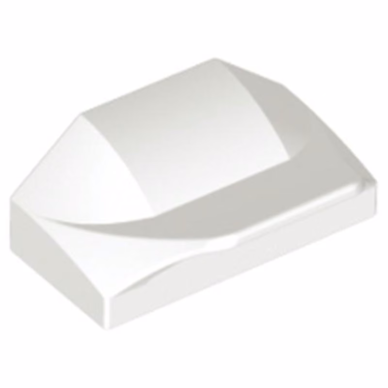 Slope, Curved 1 x 2 x 2/3 Wing End