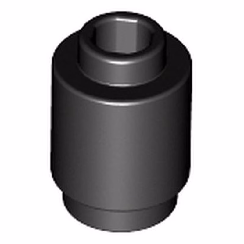 Brick, Round 1 x 1 Brick, Round 1 x 1