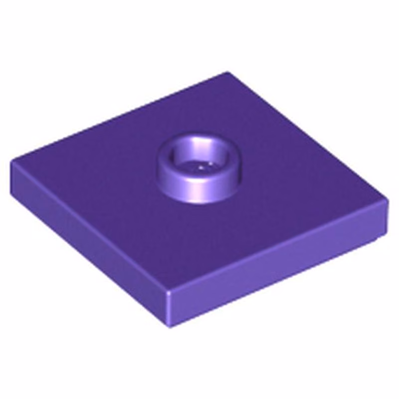 Plate, Modified 2 x 2 with Groove and 1 Stud in Center (Jumper)