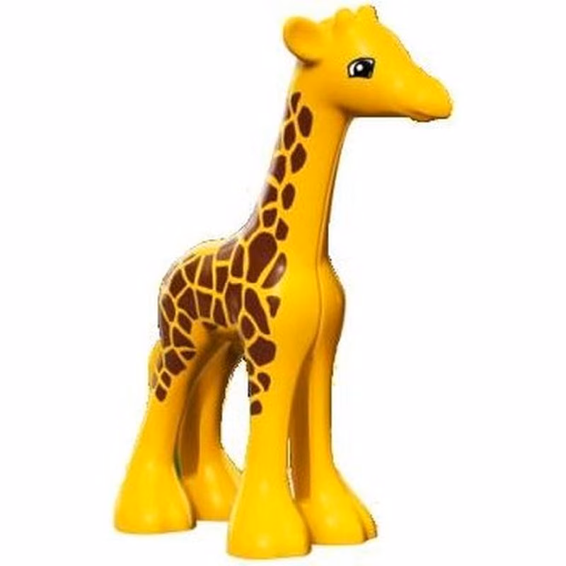 Duplo Giraffe Baby Large, Eyes Squared Pattern