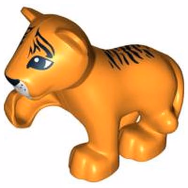 Duplo Tiger Baby Cub, Raised Paw
