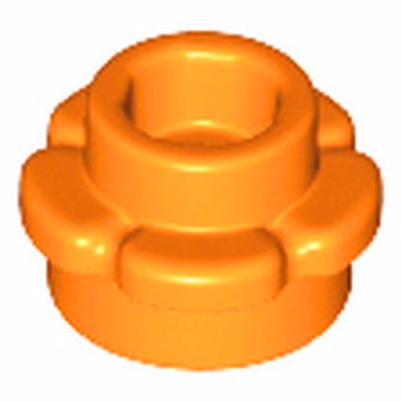 Plate, Round 1 x 1 with Flower Edge (5 Petals)