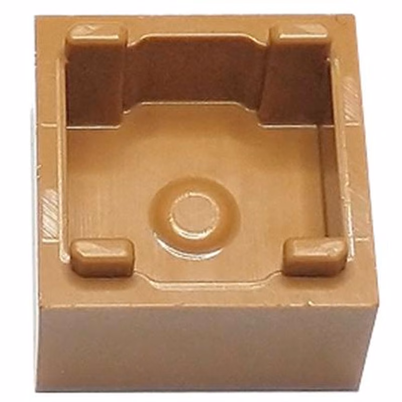 Container, Box 2 x 2 x 1 - Top Opening with Raised Inner Bottom