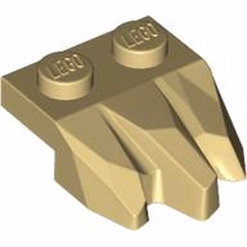 Plate, Modified 1 x 2 with 3 Claws / Rock Fingers