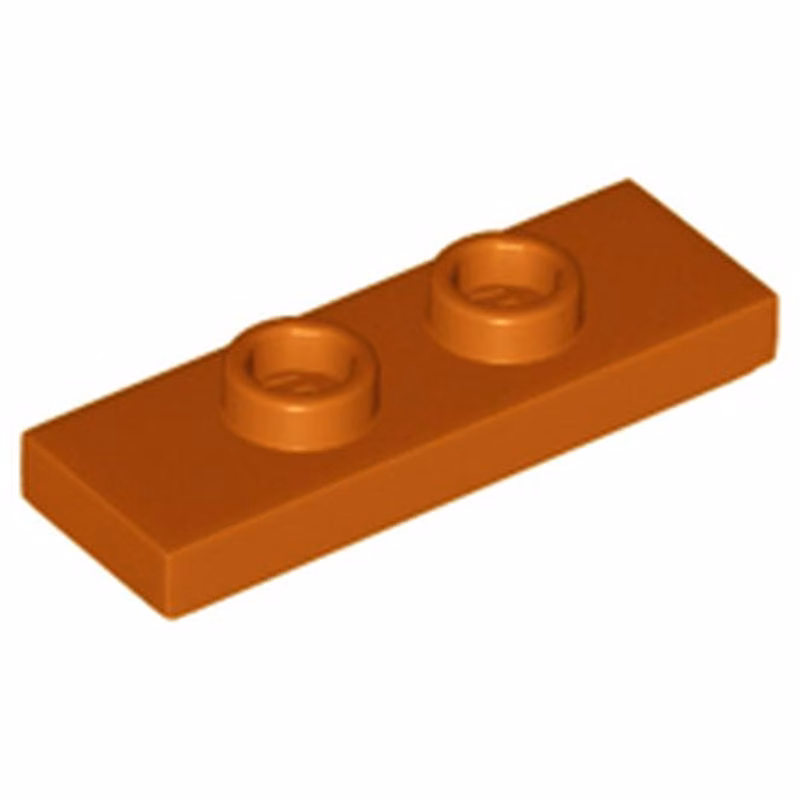 Plate, Modified 1 x 3 with 2 Studs (Double Jumper)