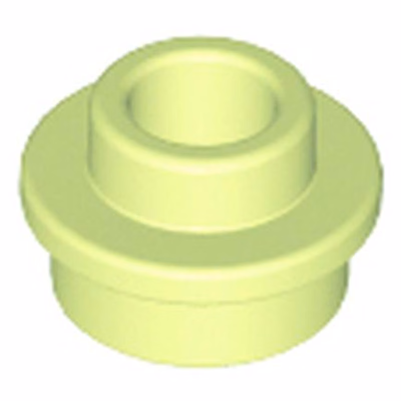 Plate, Round 1 x 1 with Open Stud