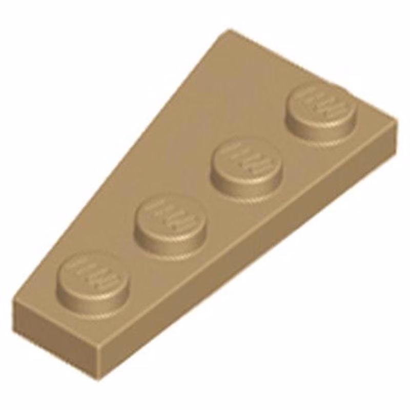 Wedge, Plate 4 x 2 Right Wedge, Plate 4 x 2 Right