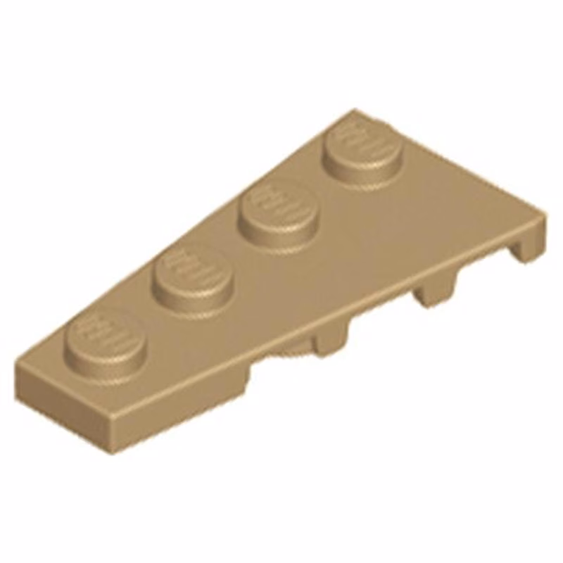 Wedge, Plate 4 x 2 Left Wedge, Plate 4 x 2 Left