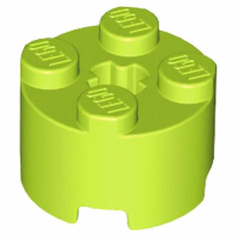Brick, Round 2 x 2 with Axle Hole