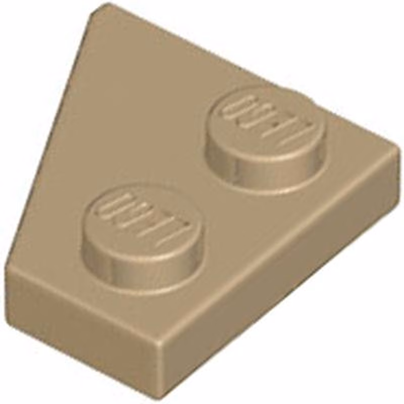 Wedge, Plate 2 x 2  Right