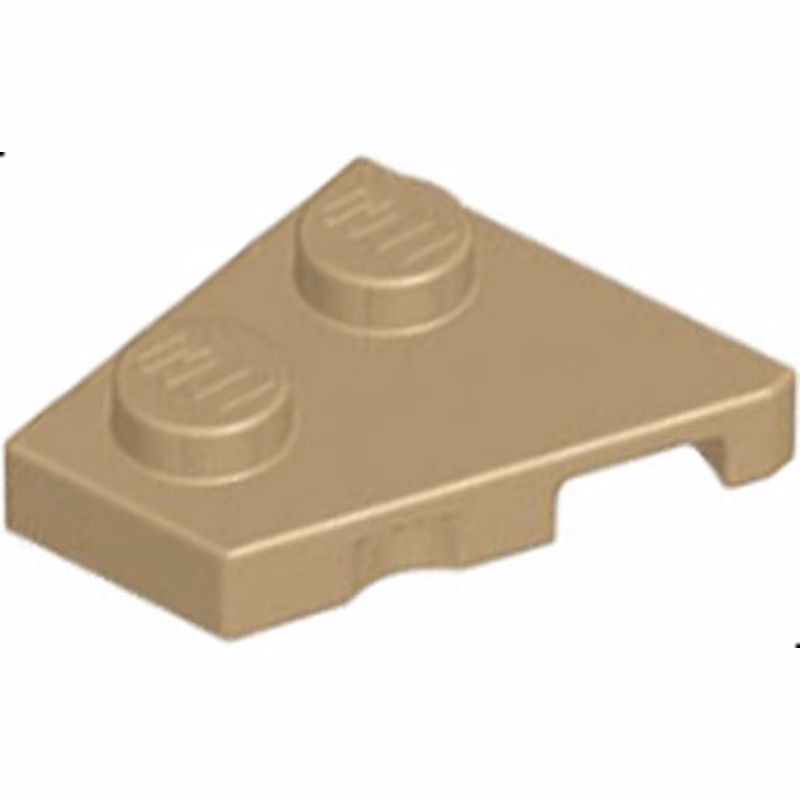 Wedge, Plate 2 x 2  Left