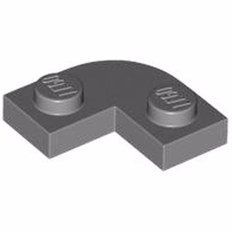 Plate, Round Corner 2 x 2 with 1 x 1 Cutout