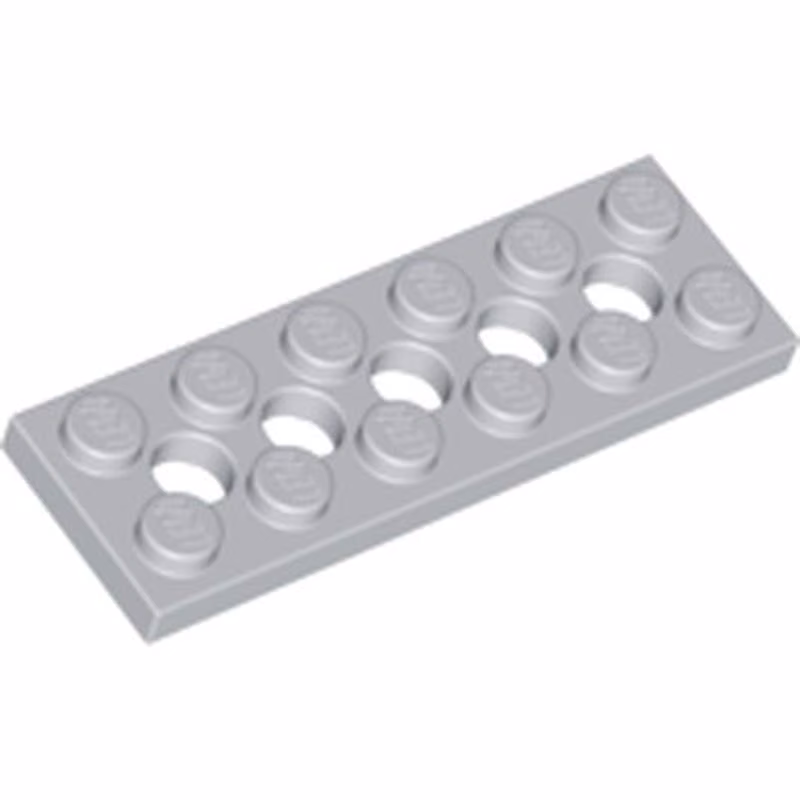 Technic, Plate 2 x 6 with 5 Holes Technic, Plate 2 x 6 with 5 Holes