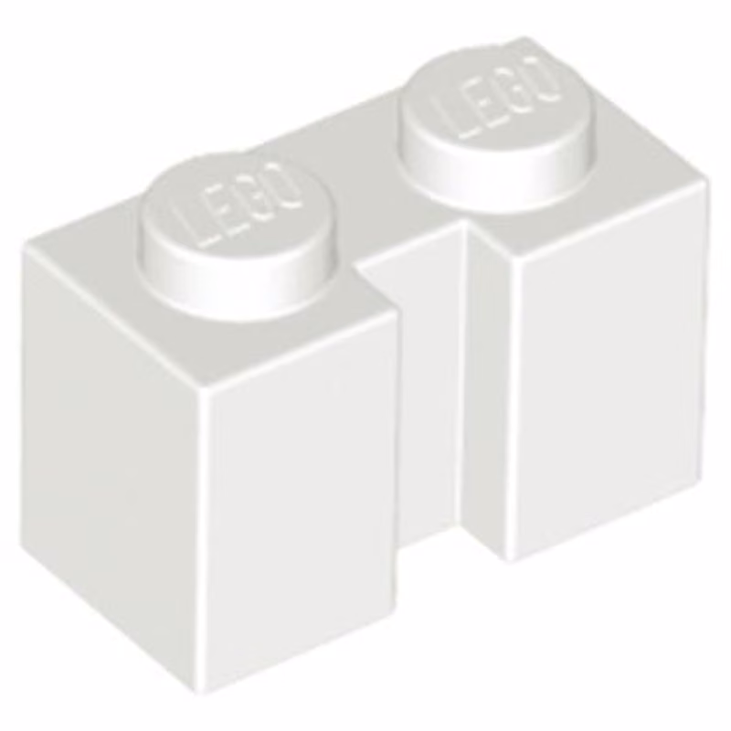 Brick, Modified 1 x 2 with Groove