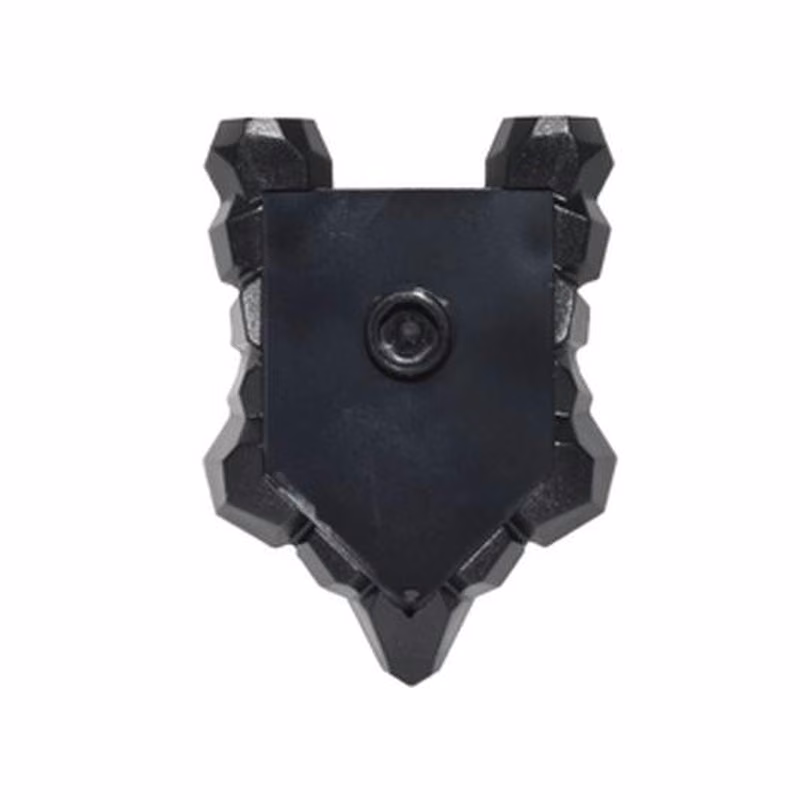Minifigure, Shield Pentagonal with Rock Edges Minifigure, Shield Pentagonal with Rock Edges