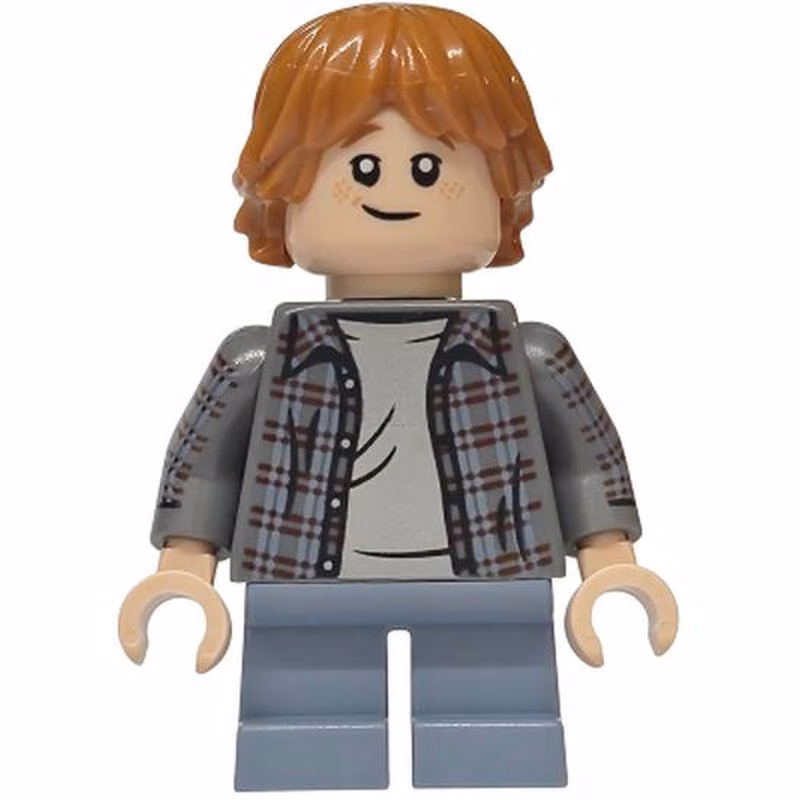 Ron Weasley - Plaid Shirt, Printed Arms, Sand Blue Short Legs Ron Weasley - Plaid Shirt, Printed Arms, Sand Blue Short Legs