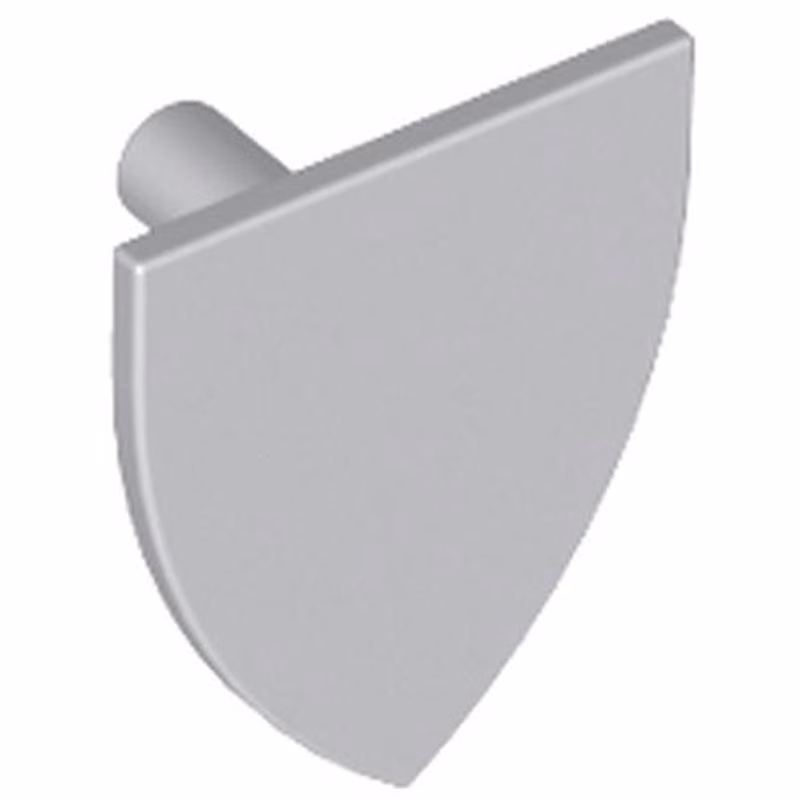 Minifigure, Shield Triangular Minifigure, Shield Triangular