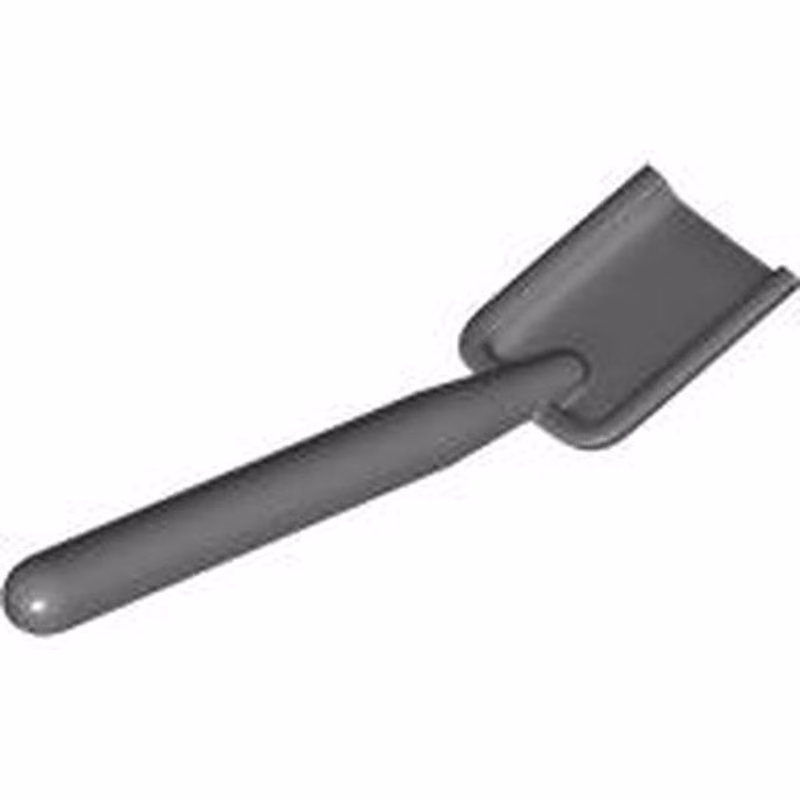 Minifigure, Utensil Shovel / Spade - Handle with Round End