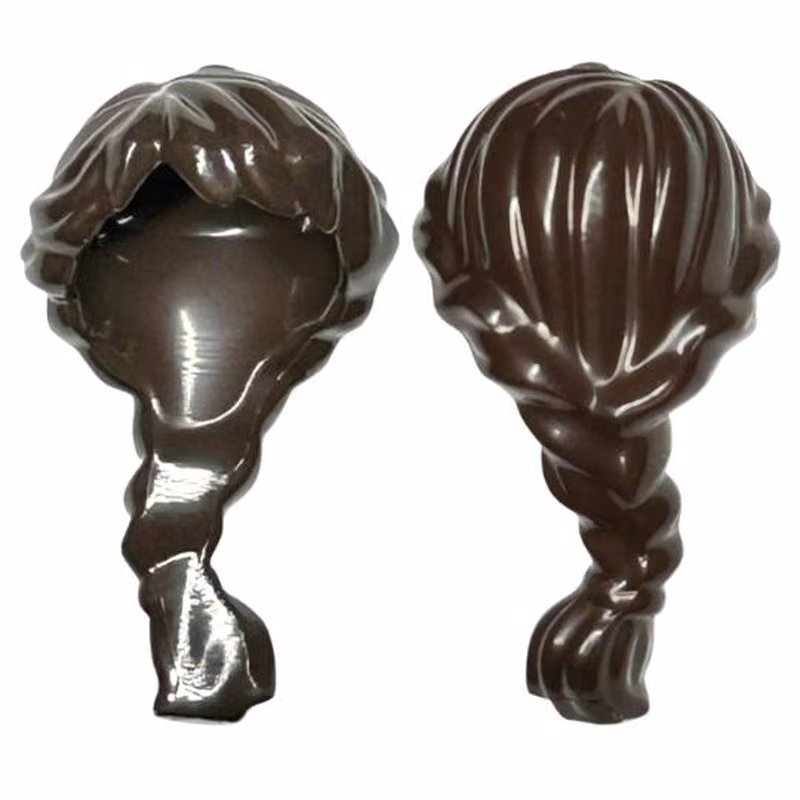Minifigure, Hair Female Ponytail Long French Braided