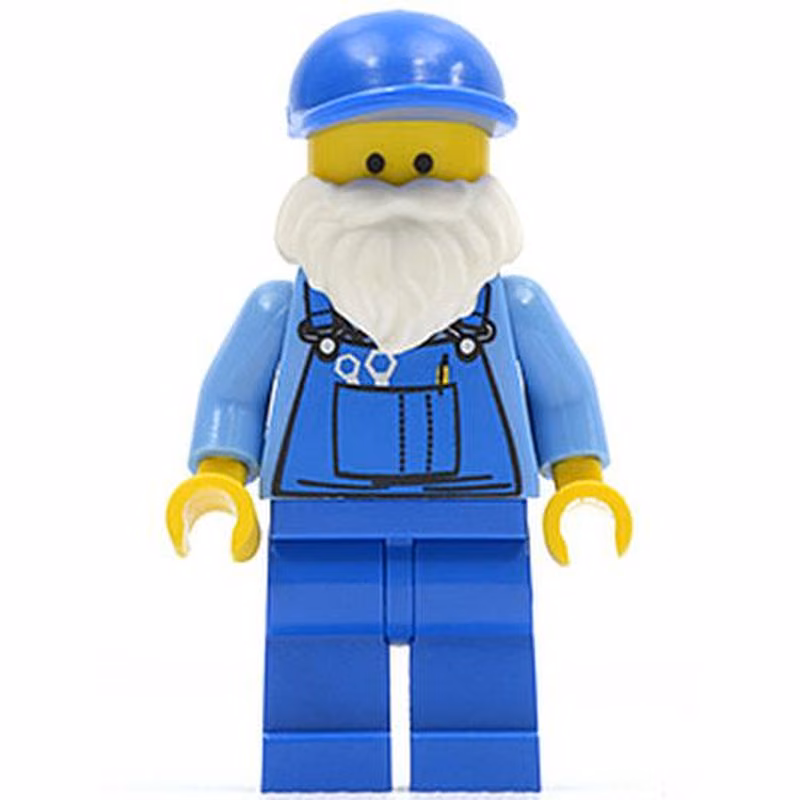 Janitor, White Beard