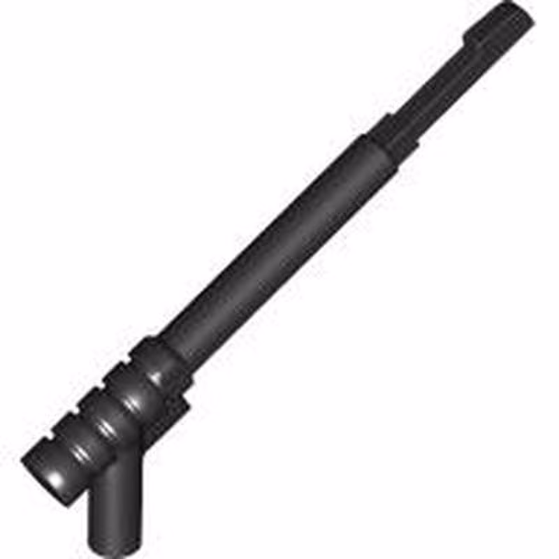 Minifigure, Weapon Spear Gun with Squared Trigger and Thick Spear Base