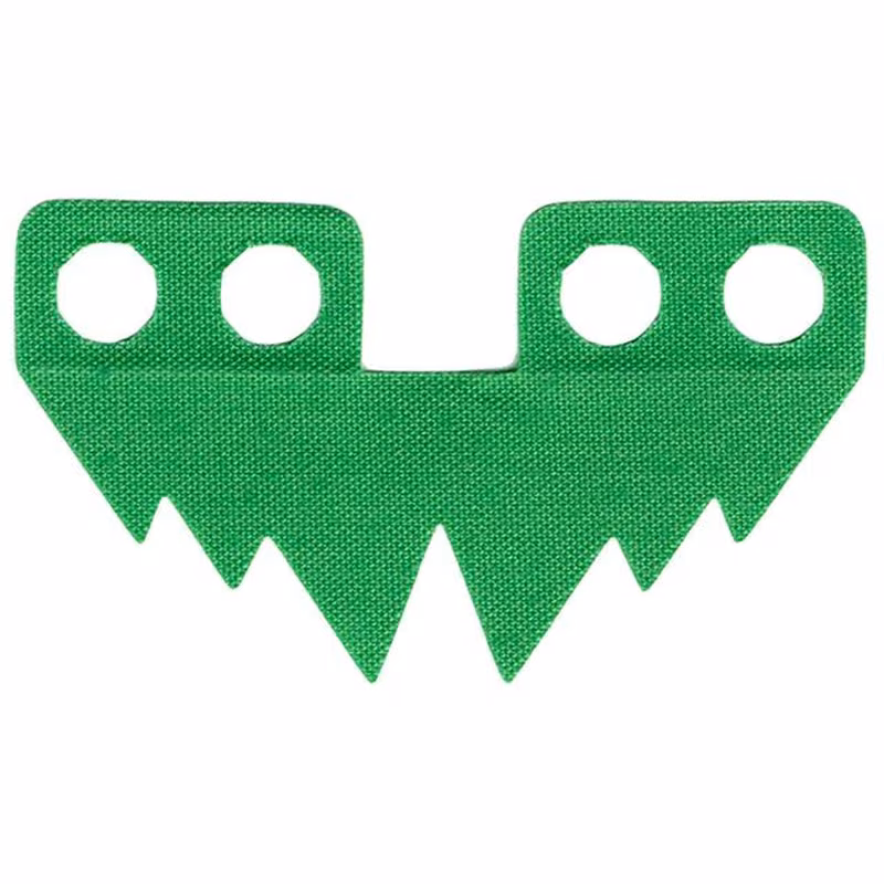 Minifigure Skirt Cloth 6 Large Points (Grass) Minifigure Skirt Cloth 6 Large Points (Grass)