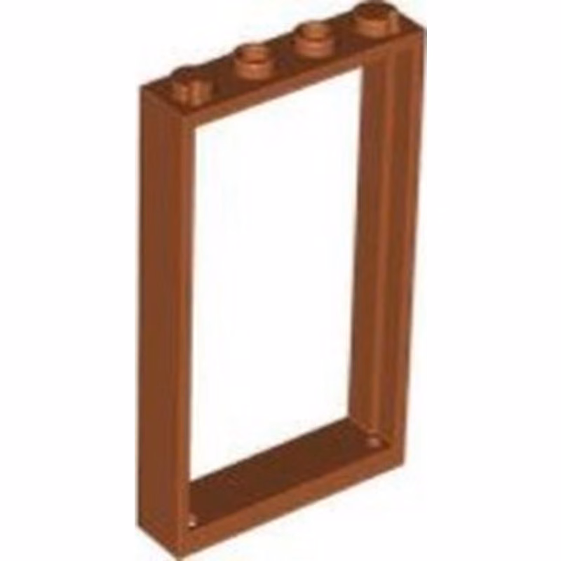 Door, Frame 1 x 4 x 6 with 2 Holes on Top and Bottom Door, Frame 1 x 4 x 6 with 2 Holes on Top and Bottom