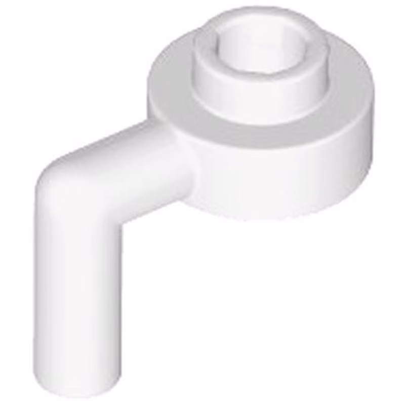 Plate, Round 1 x 1 Open Stud with Bar Arm Down