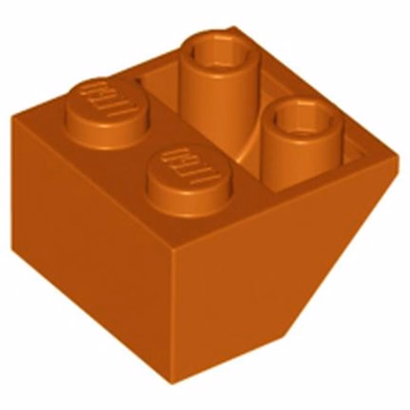 Slope, Inverted 45 2 x 2 with Flat Bottom Pin