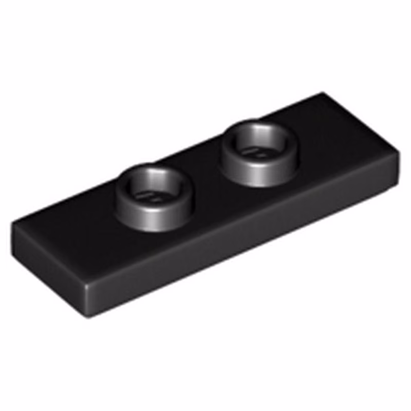 Plate, Modified 1 x 3 with 2 Studs (Double Jumper)