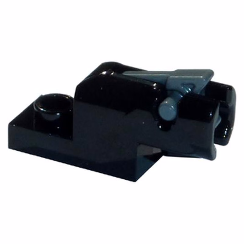 Projectile Launcher, 1 x 2 Mini Blaster / Shooter with Dark Bluish Gray Trigger (15403 / 15392) Projectile Launcher, 1 x 2 Mini Blaster / Shooter with Dark Bluish Gray Trigger (15403 / 15392)