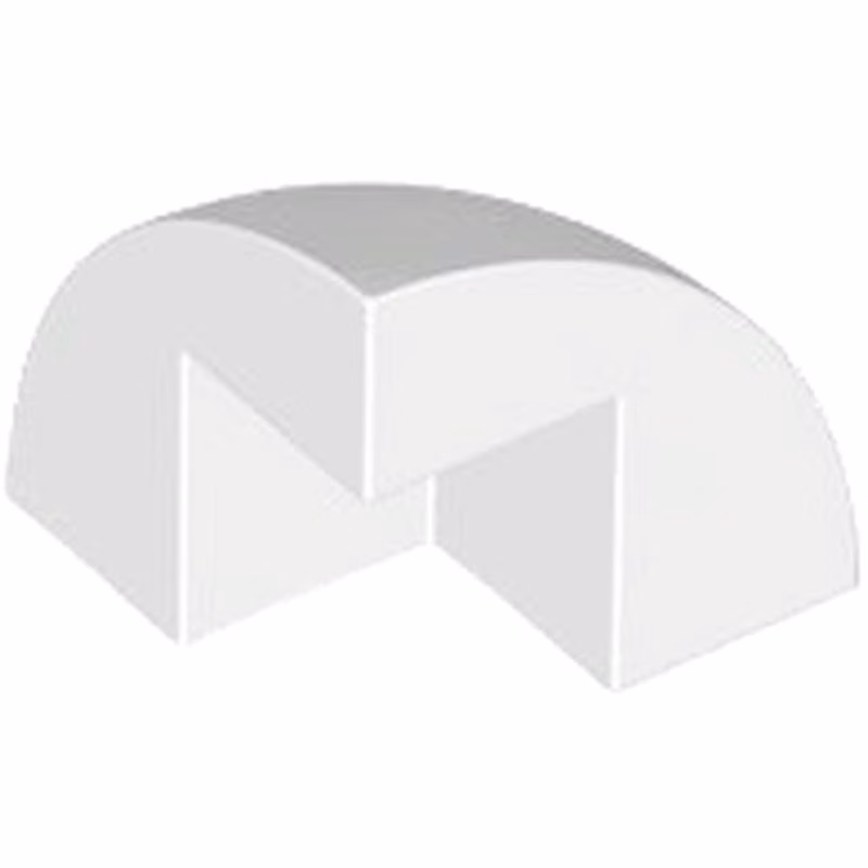 Brick, Round Corner 2 x 2 x 1 2/3 Dome Top